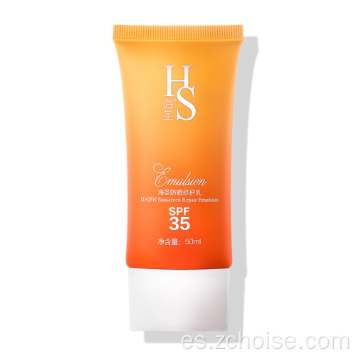 Aceite de oliva SPF 35 extracto natural mejor crema solar